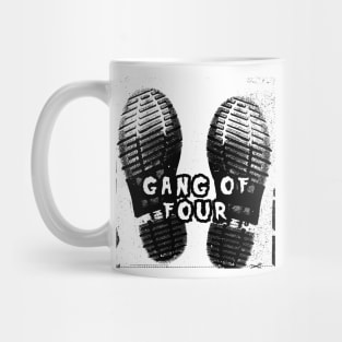 gang of four classic boot Mug